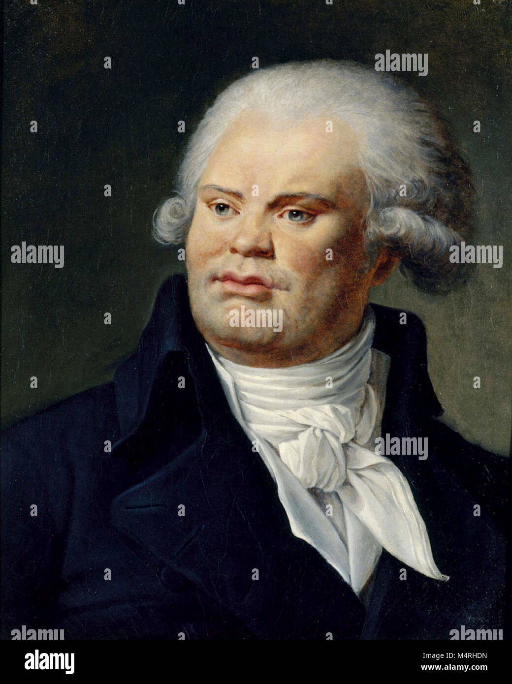 Georges Danton, Georges Jacques Danton (1759 – 1794) leading figure in the early stages of the French Revolution Stock Photo