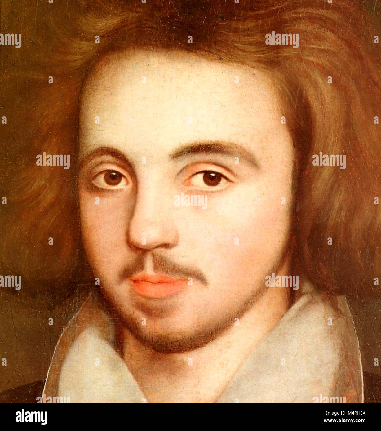 Christopher Marlowe, (1564 – 1593), English playwright, poet of the Elizabethan era Stock Photo