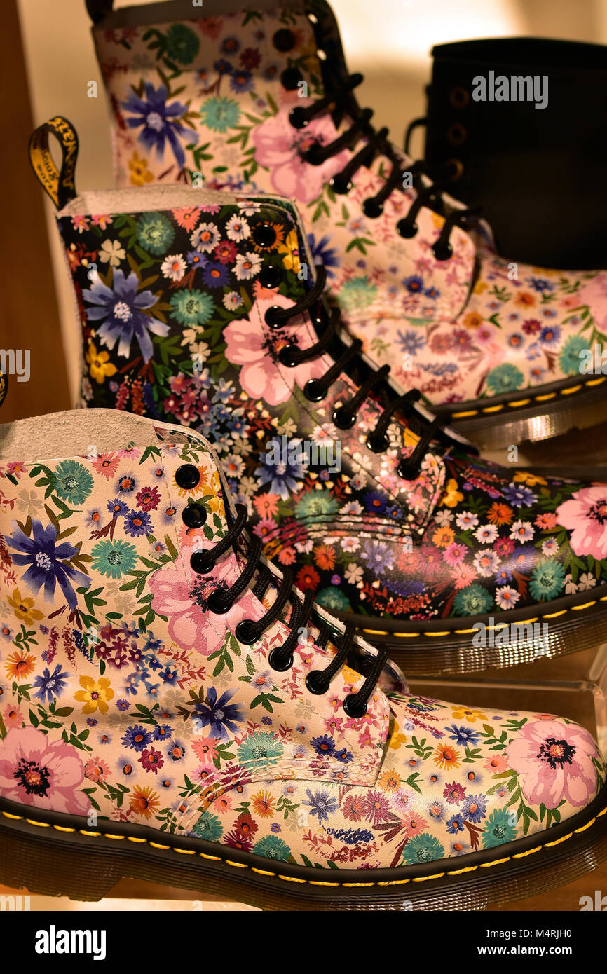 Dr marten boots High Resolution Stock 