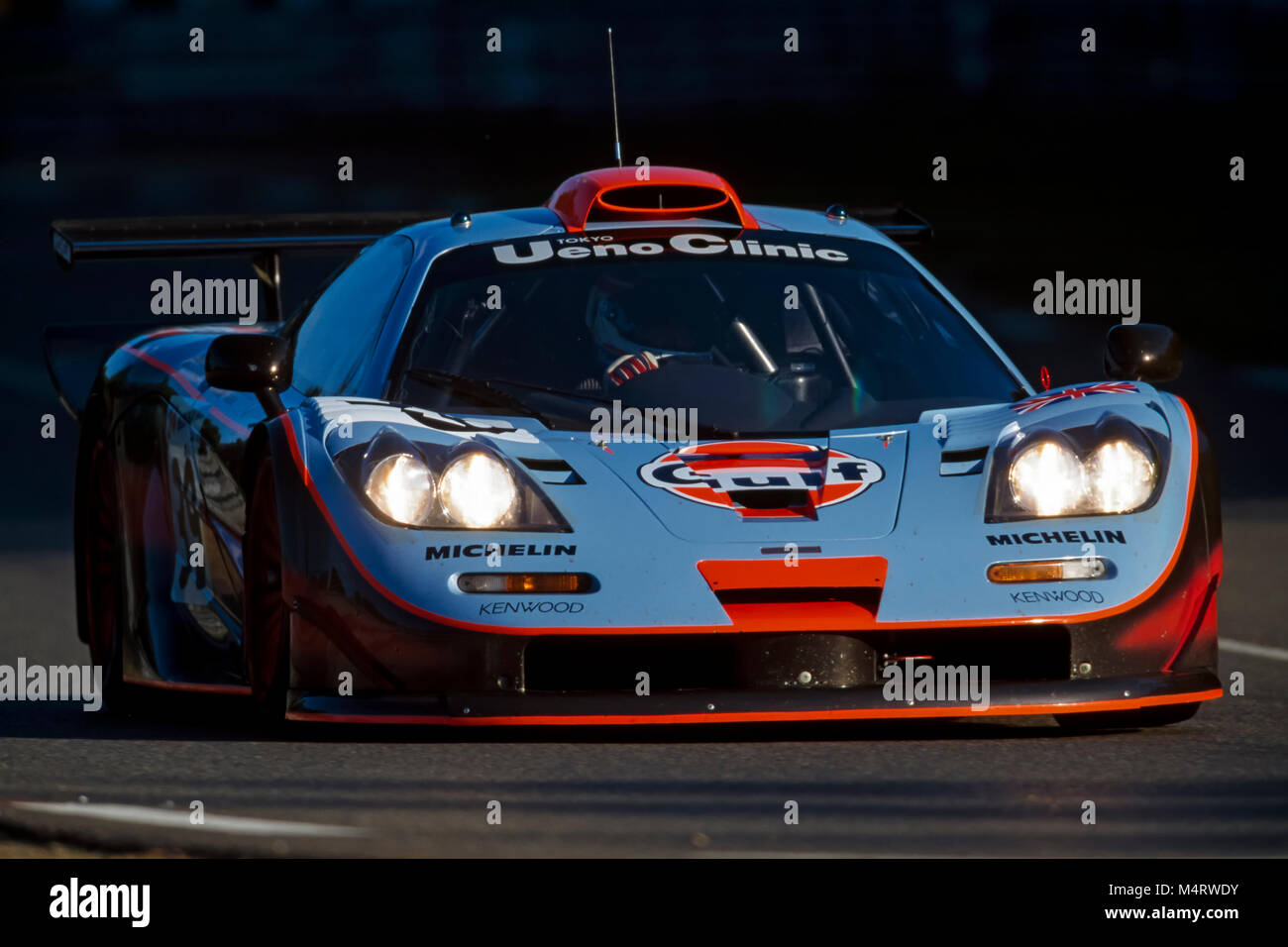 24H Of Le Mans 1997, McLaren F1 GTR, Ray Bellm, Andrew Gilbert-Scott, Masanori Sekiya Stock Photo