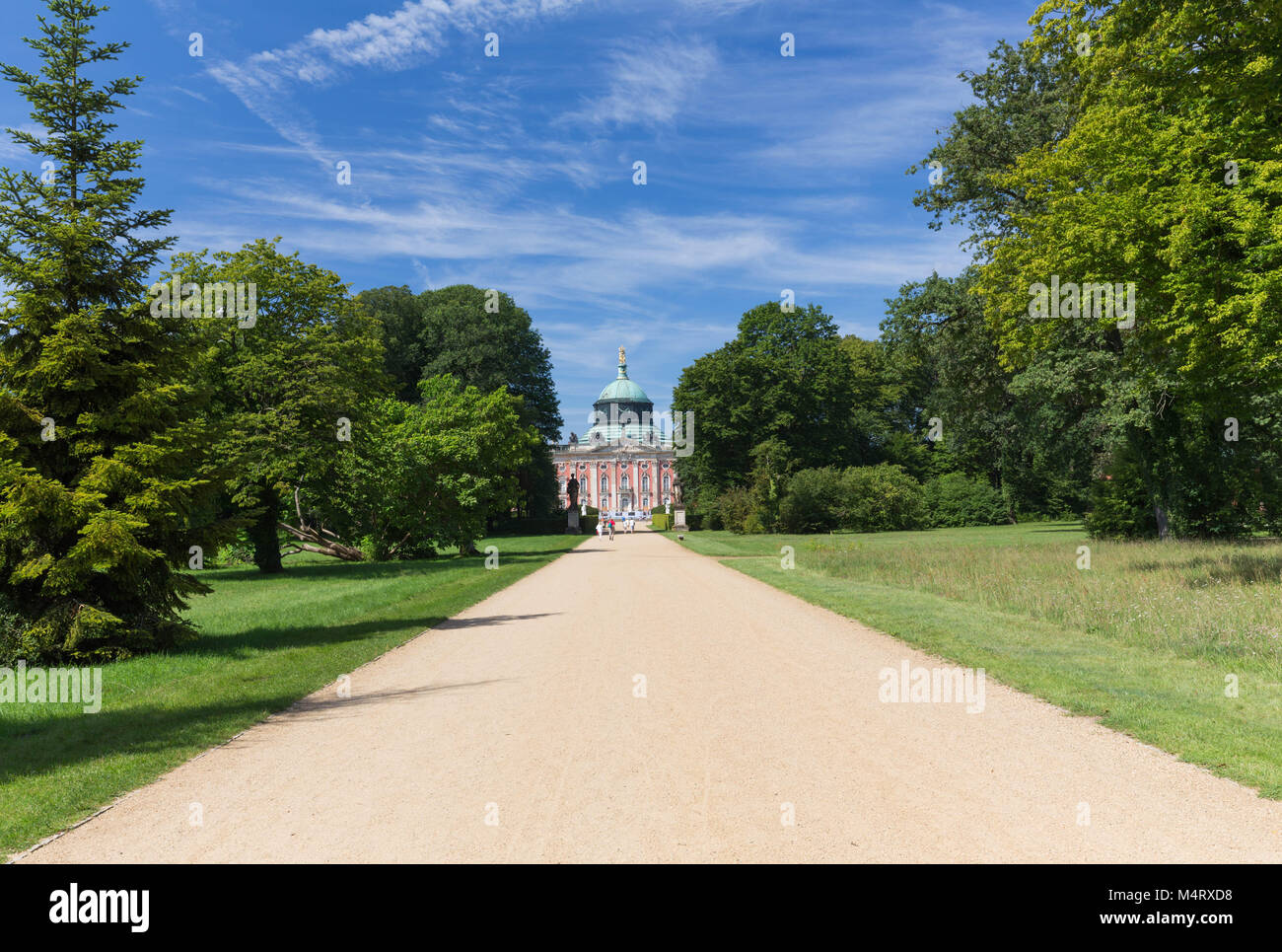 Historic gardens and palace architecture in Potsdam Stock Photo - Alamy
