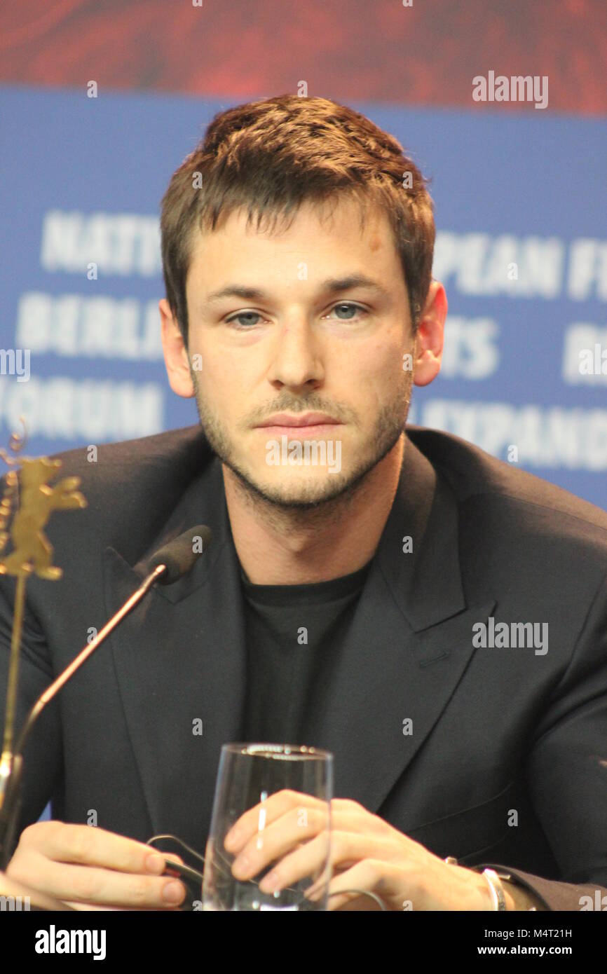 Press conference at the Grand Hyatt Hotel in Berlin/Germany for “Eva“ by 68th BERLINALE (International Film Festival.) Featuring: Benoit Jacquot, Isabelle Huppert, Gaspard Ulliel, Julia Roy. .Where: Berlin/Germany, When: 17th February 2018, “Credits: T.O.Pictures / Alamy Live News“ Stock Photo