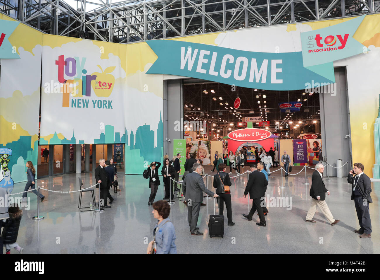 New York, NY, USA. 17th Feb, 2018. Jacob K. Javits Convention Center ...