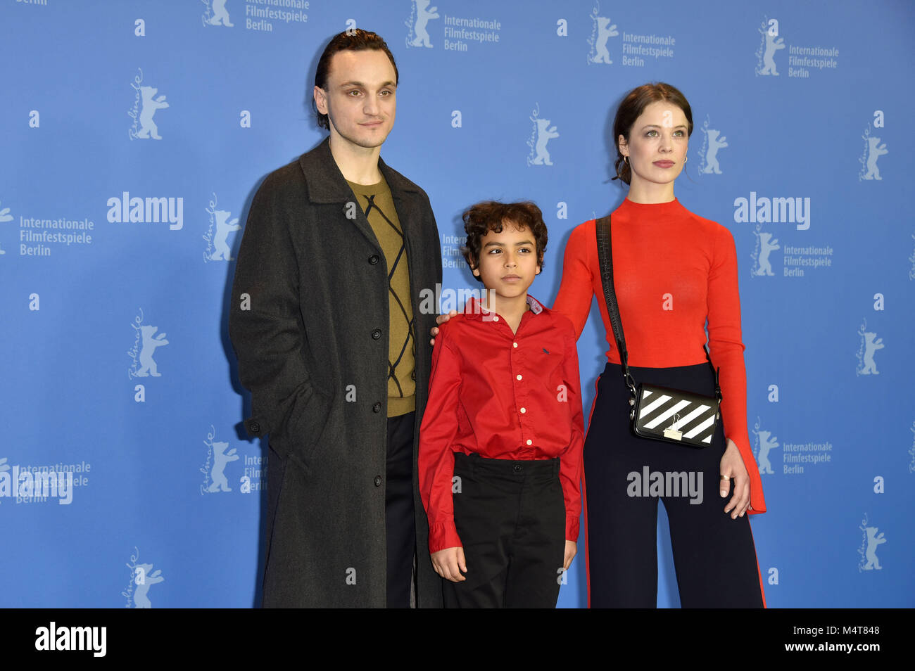 Berlin, Germany. 17th Feb, 2018. Franz Rogowski, Lilien Batman and