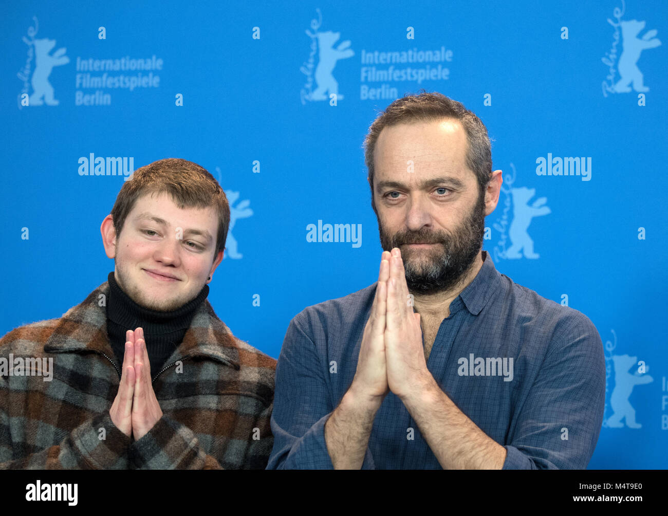 18 February 2018 Germany Berlin Photocall Prayer La Priere Stock Photo Alamy