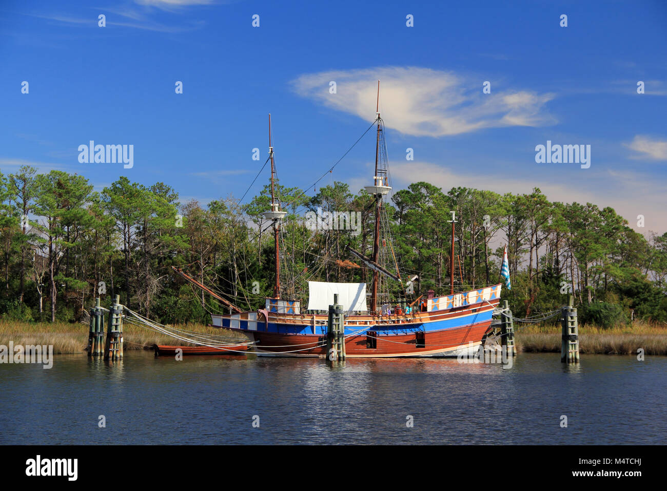 The Elizabeth II replica ship is one of the main attractions at the Roanoke Island Festival Park