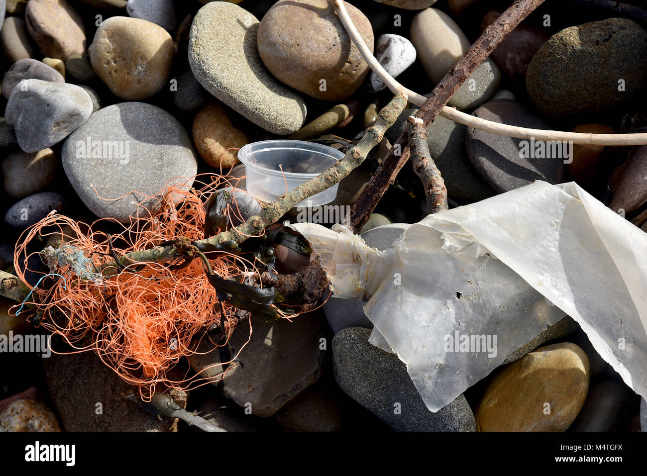 Plastic pellets beach uk hires stock photography and images Alamy
