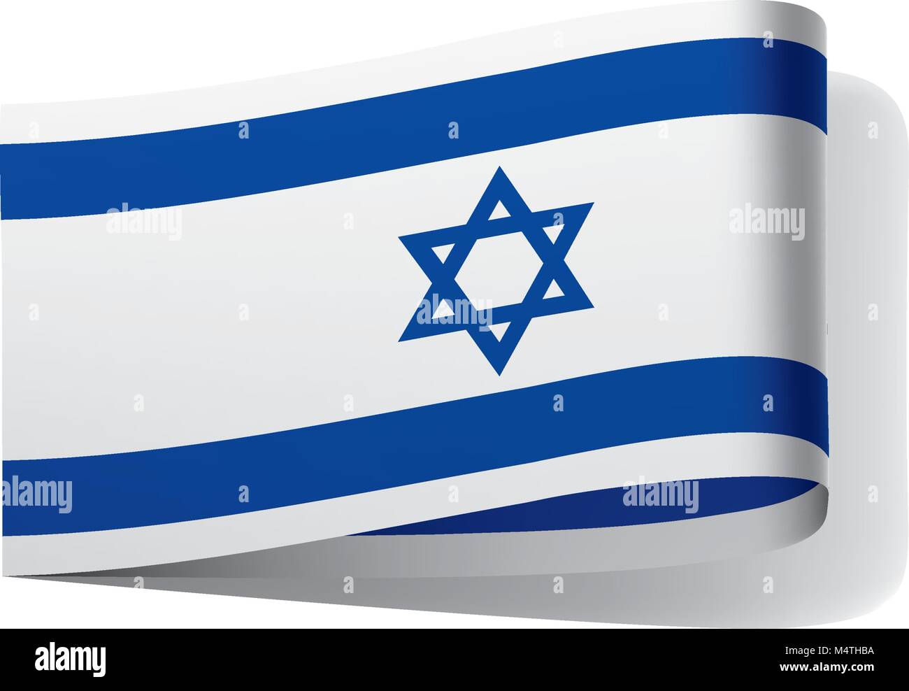 Israel flag, vector illustration Stock Vector Image & Art - Alamy