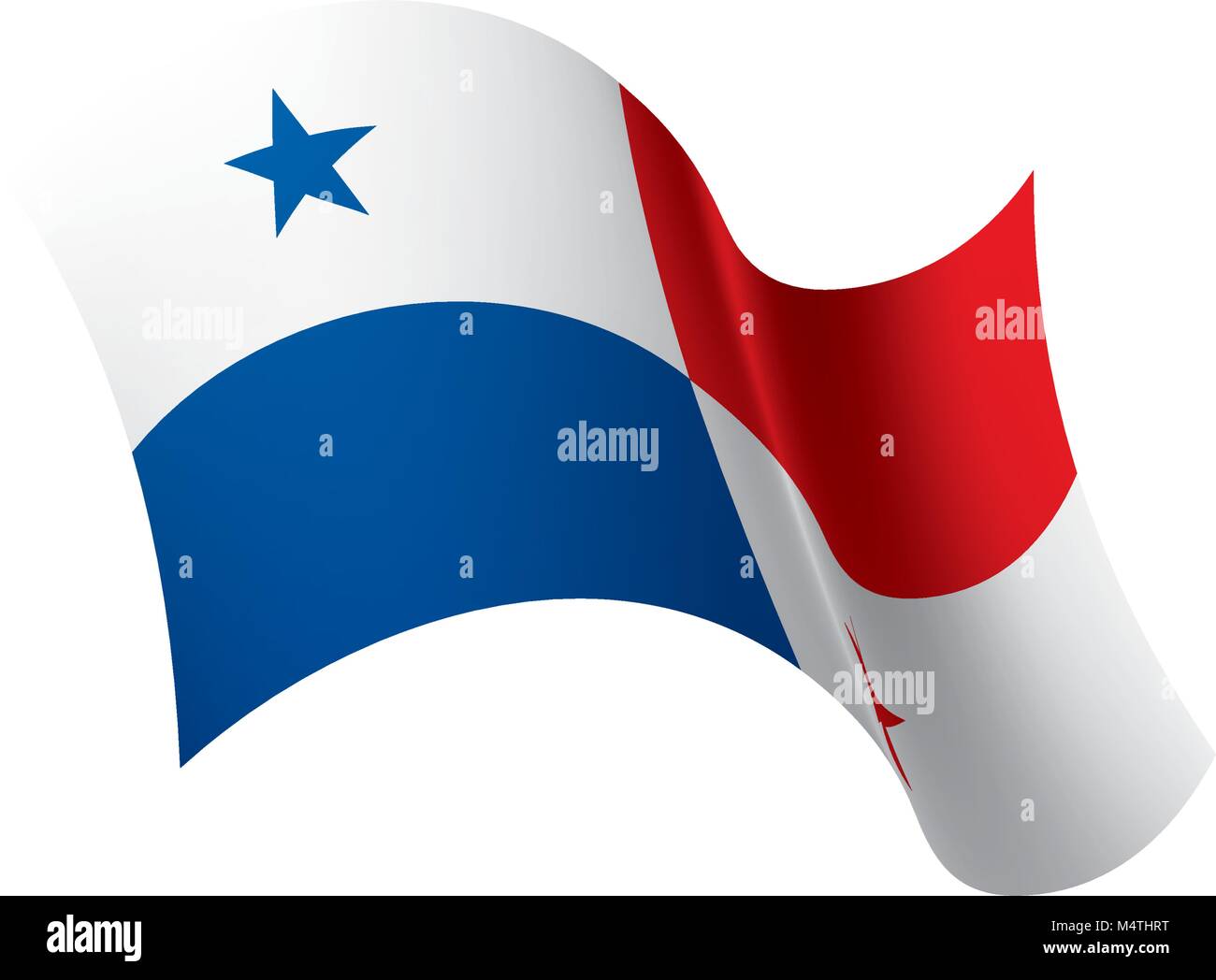 Panama flag, vector illustration Stock Vector Image & Art Alamy