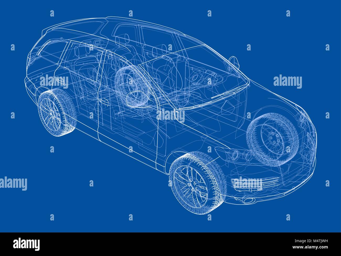Concept car. Vector Stock Vector Image & Art - Alamy