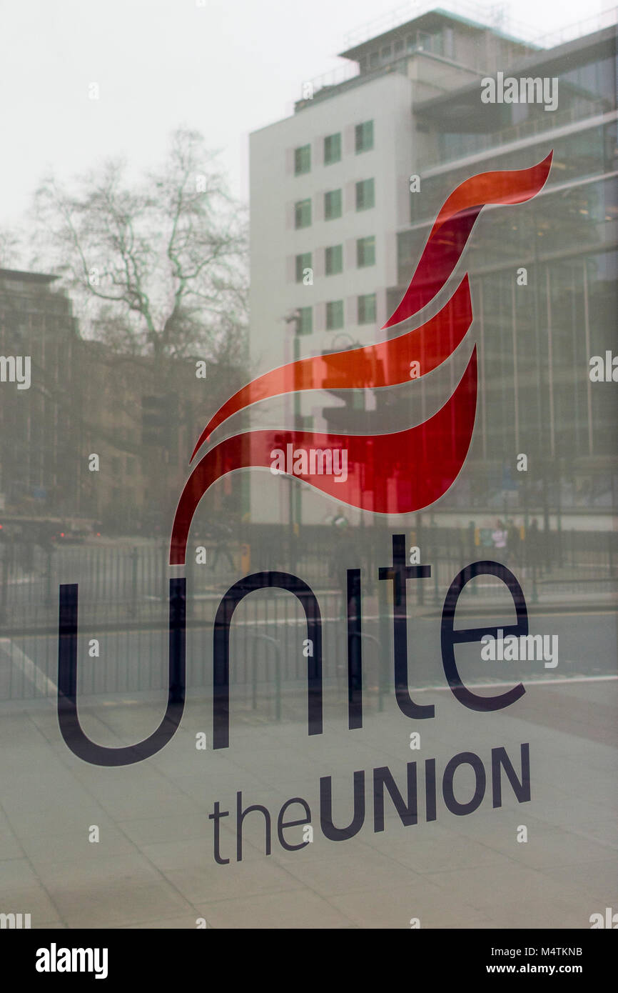 The Unite Union Offices in London Stock Photo