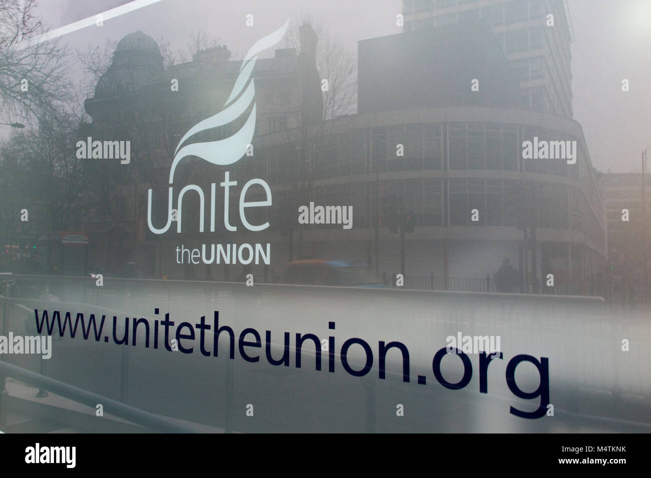 The Unite Union Offices in London Stock Photo