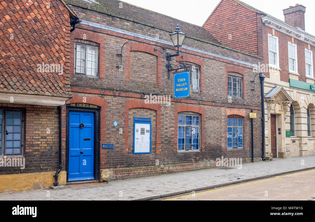 Edenbridge Kent UK The Eden Valley Museum and council offices Stock