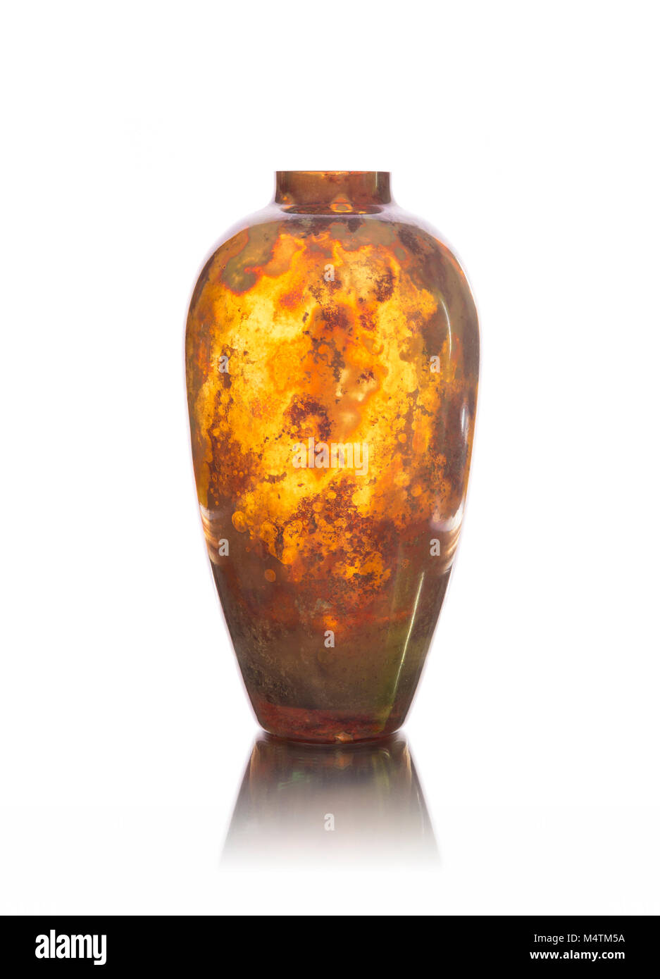 Antique onyx vase isolated on white background Stock Photo - Alamy