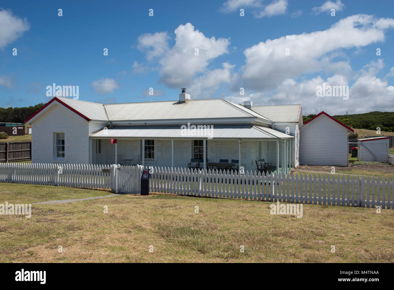The Head Lighthouse Keeper S House At Cape Otway Lightstation In
