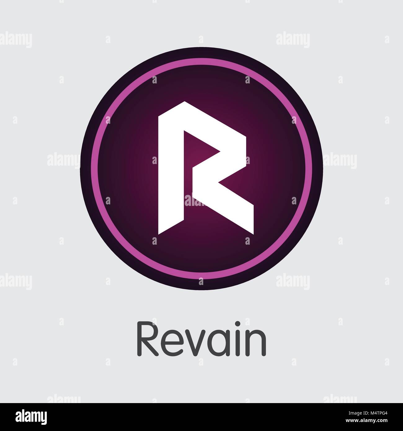 Revain Cryptographic Currency. Vector R Icon Stock Vector Image & Art -  Alamy