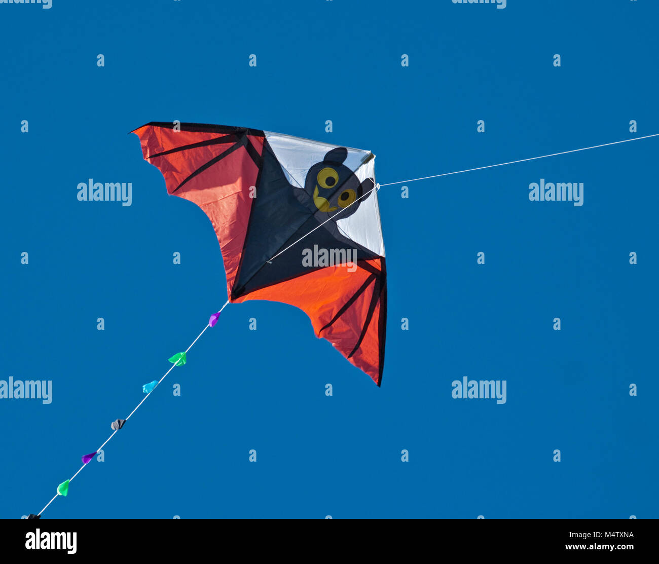 Bat-Design Kite, UK Stock Photo