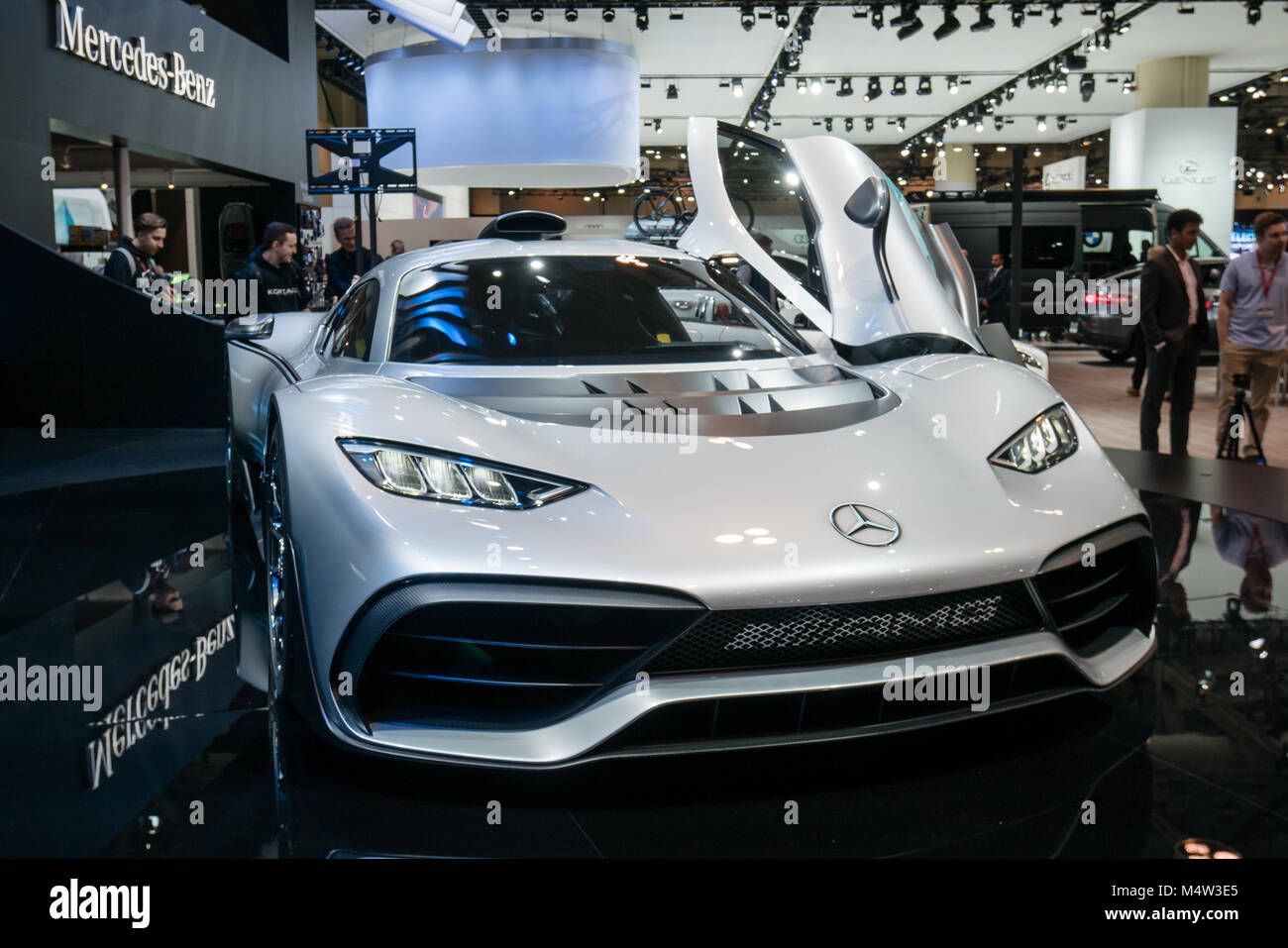 mercedes benz amg project one r50 concept car Stock Photo - Alamy