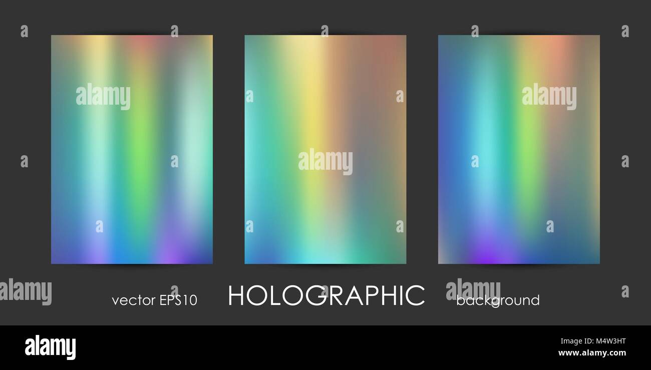 Photo texture of a fashionable holographic film. Abstract colorful  holographic futuristic texture Stock Photo by Okrasyuk