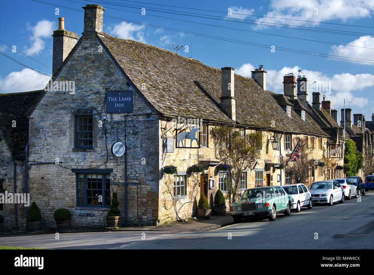 BURFORD, UK FEBRUARY 15th, 2018 Burford is a medieval town on the