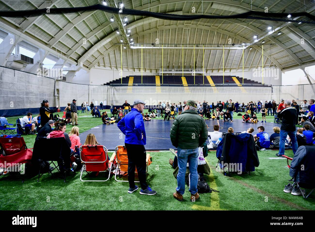 Halsey Field House at the United States Naval Academy, Annapolis, MD