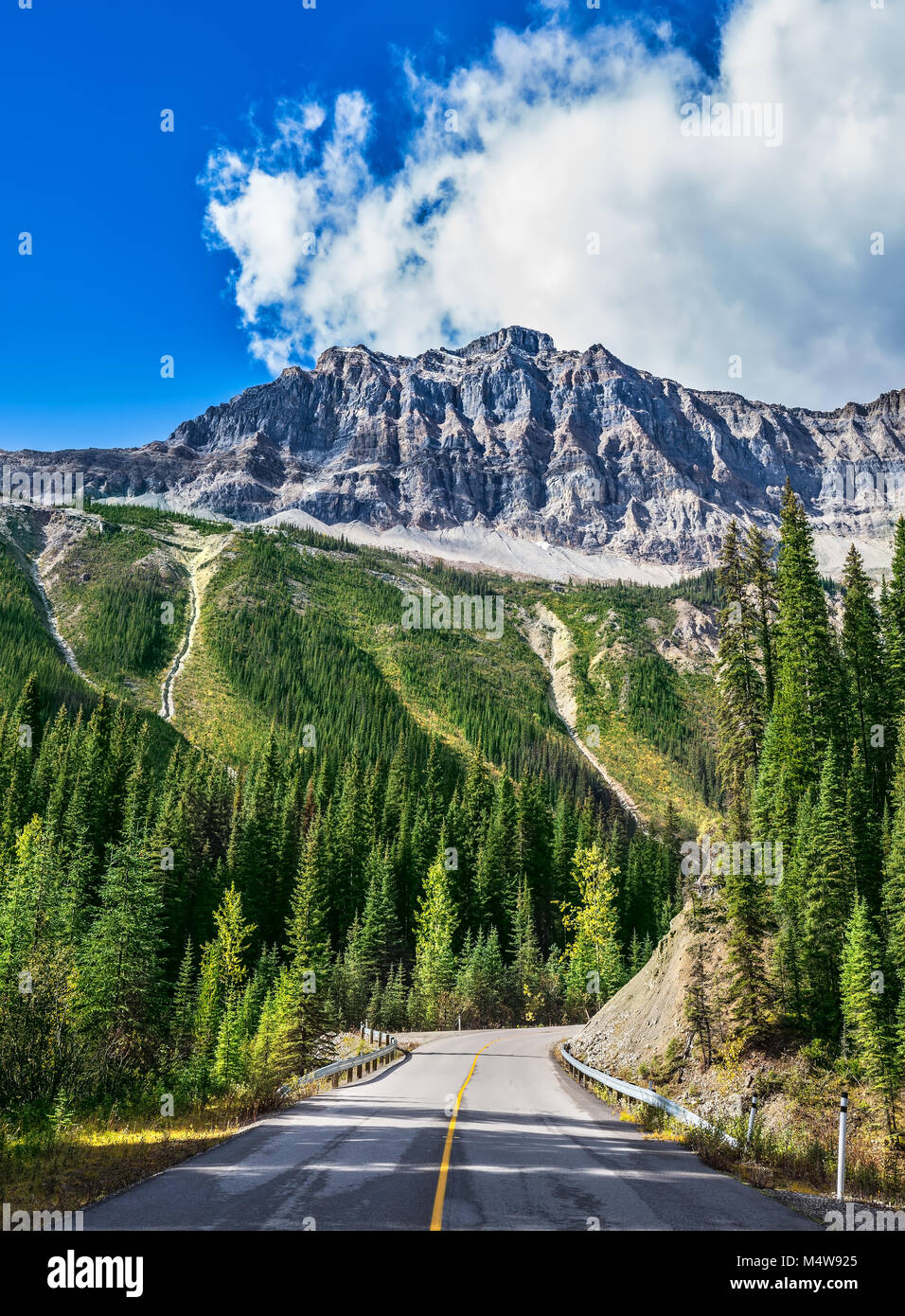 The Yoho National Park in Rocky Mountains Stock Photo - Alamy
