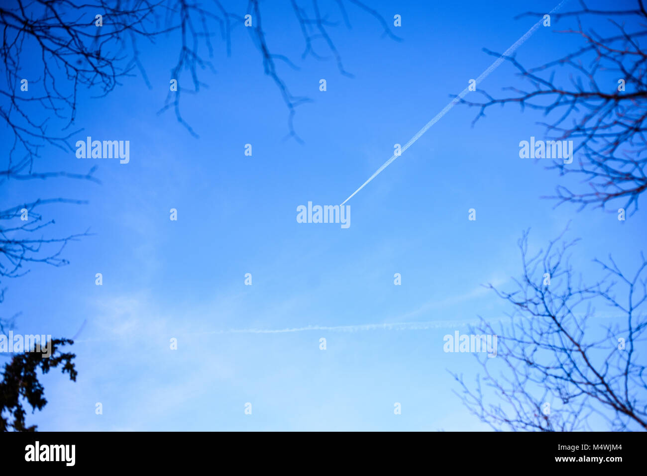 blue sky with white clouds closeup over the sea Stock Photo - Alamy