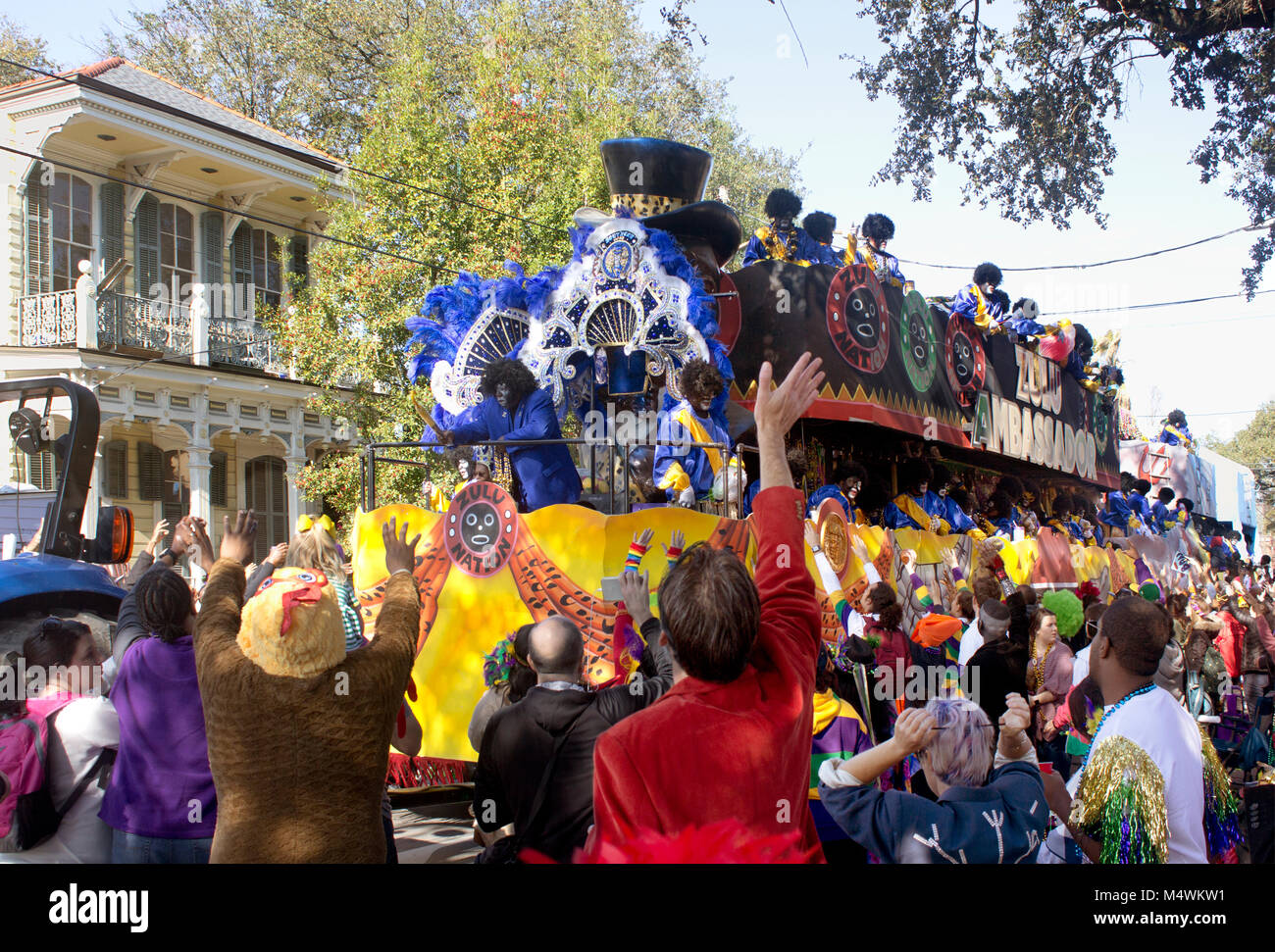 mardi gras float king