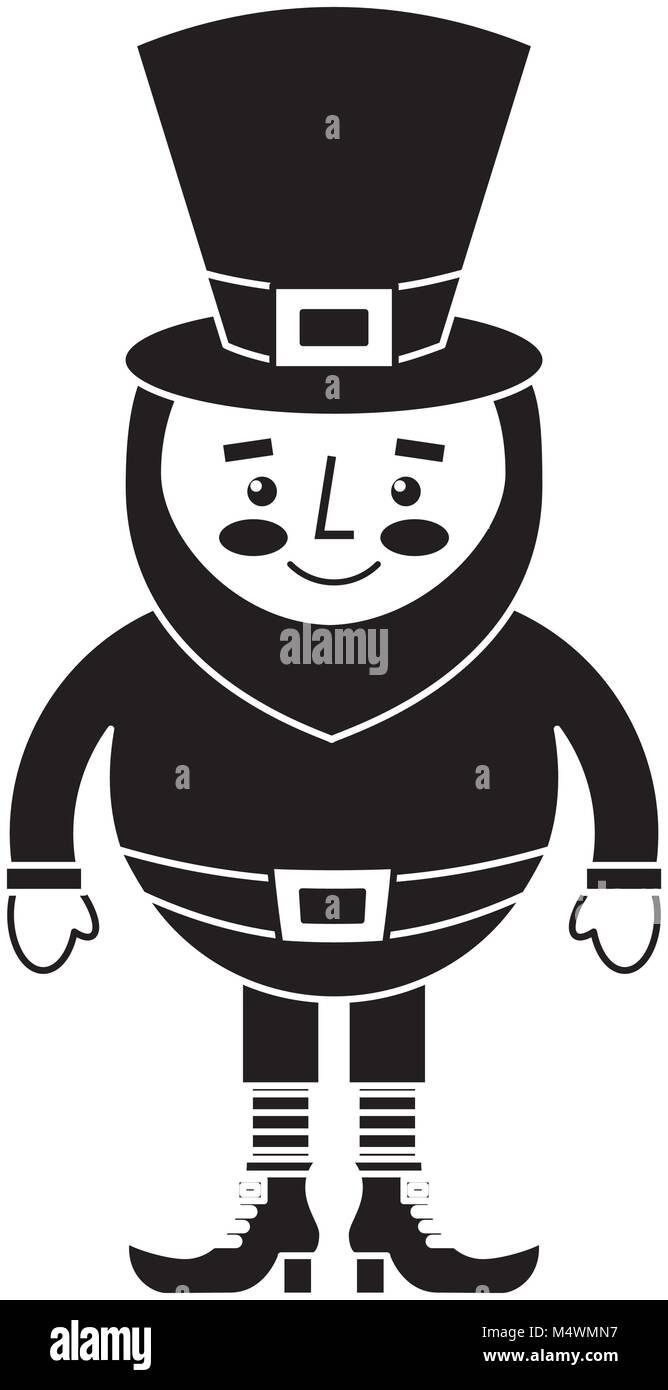 cute cartoon leprechaun st patricks day mascot character Stock Vector ...