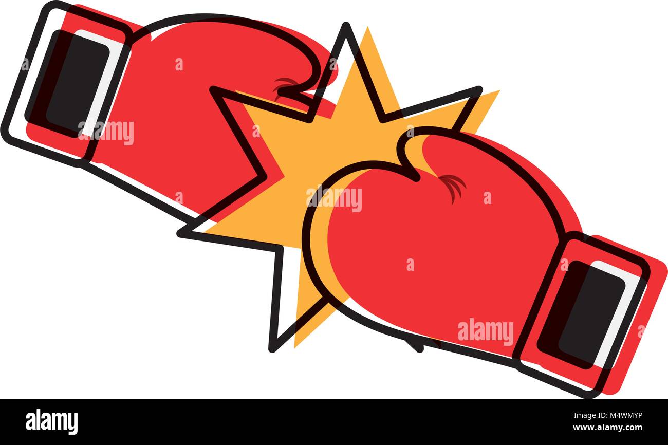 Boxing gloves design Stock Vector Image & Art - Alamy