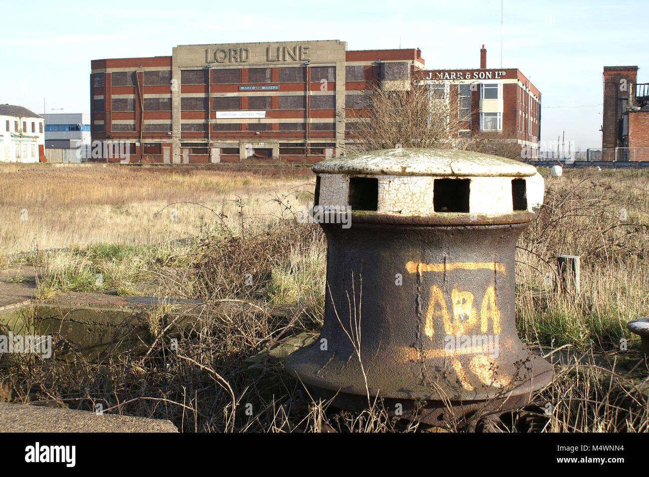 Lord Line Building, Dock offices, Hull Fishing industry,Saint Andrew's Dock, Hull, UK, Hull