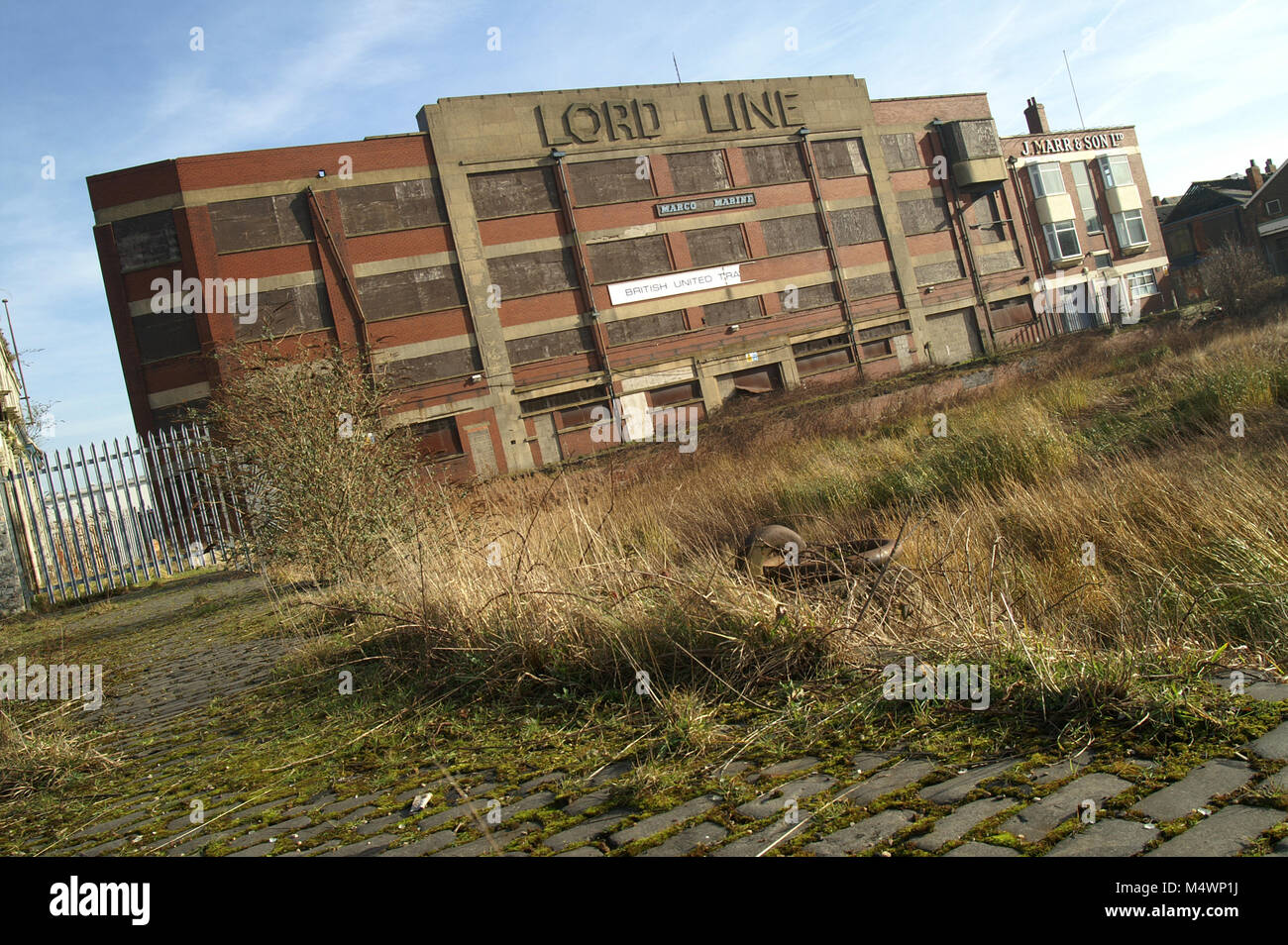 Lord Line Building, Dock offices, Hull Fishing industry,Saint Andrew's