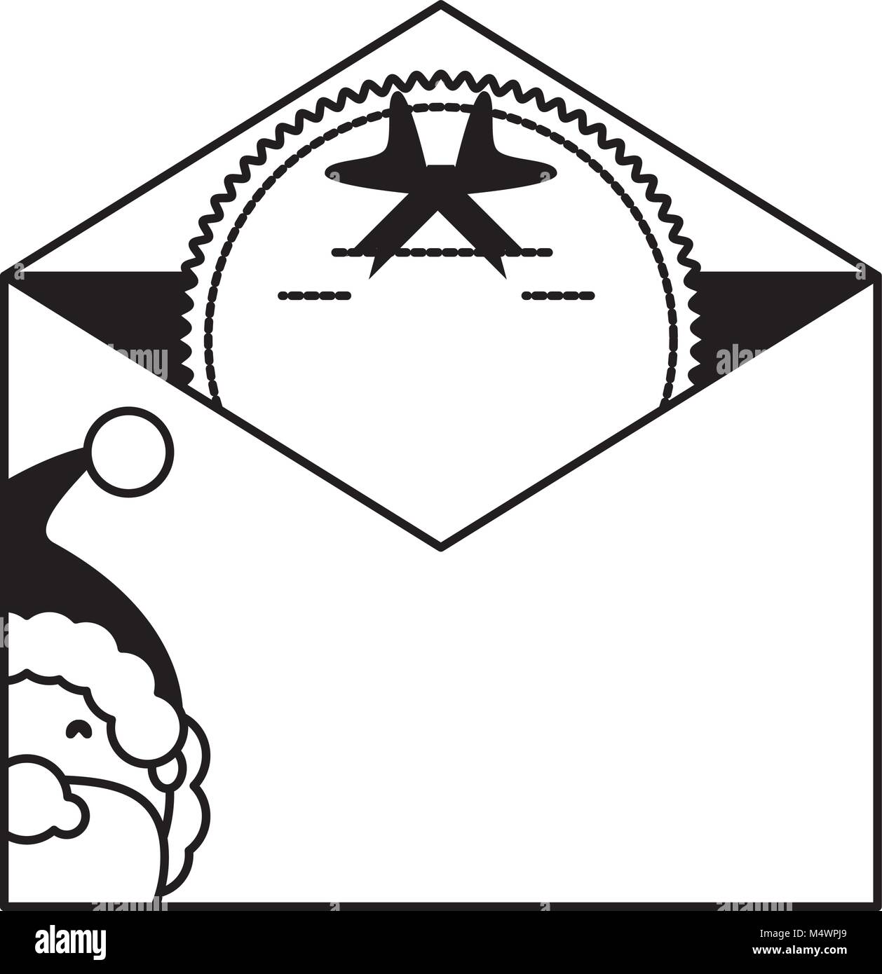 christmas envelope icon Stock Vector Image & Art - Alamy