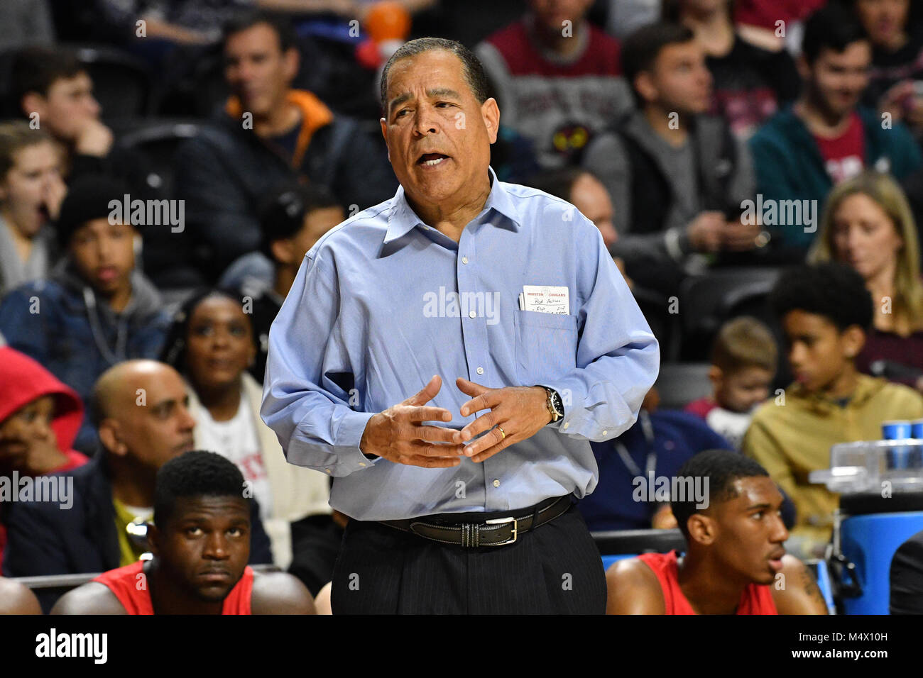 Philadelphia Pennsylvania Usa 18th Feb 2018 Houston Cougars Head Stock Photo Alamy