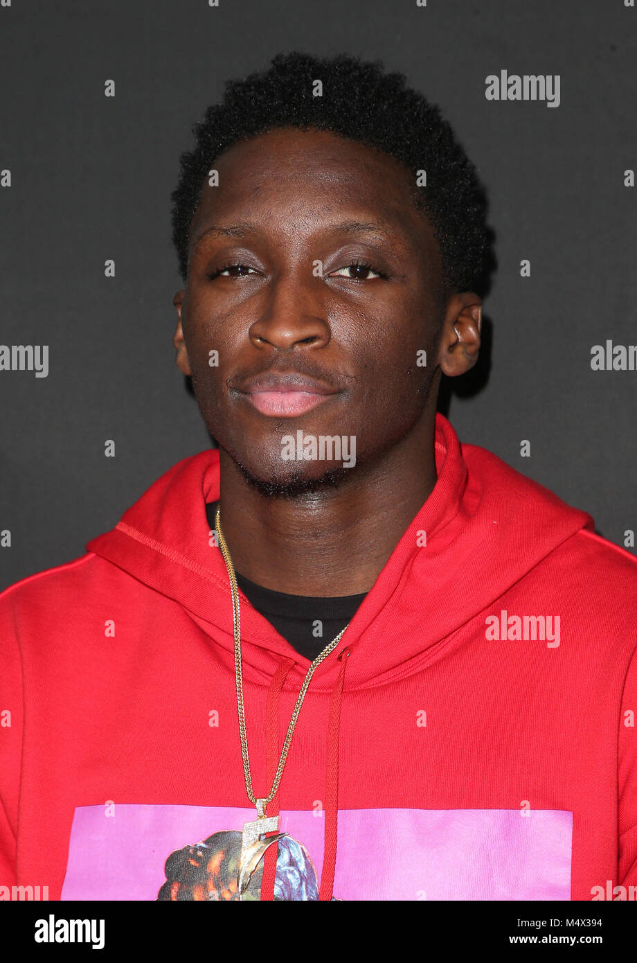 Los Angeles, California, USA. 17th Feb, 2018. 17 February 2018 - Los Angeles, California - Victor Oladipo. GQ 2018 All-Stars Celebration held at Nomad Hotel Los Angeles. Photo Credit: F. Sadou/AdMedia Credit: F. Sadou/AdMedia/ZUMA Wire/Alamy Live News Stock Photo