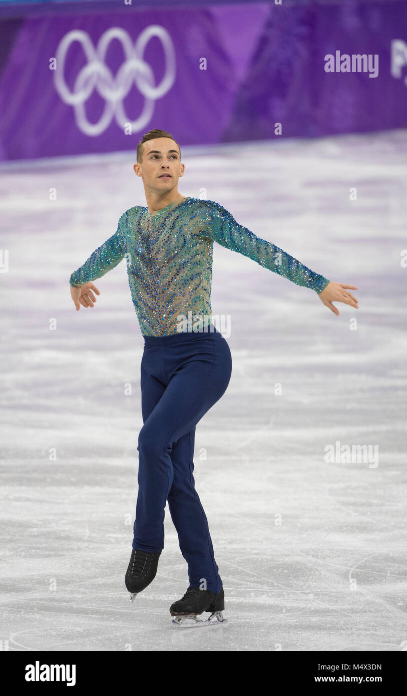 Adam RIPPON (USA), Figure Skating, Men Single Skating, Free Skating, Olympic Winter Games PyeongChang 2018, Gangneung