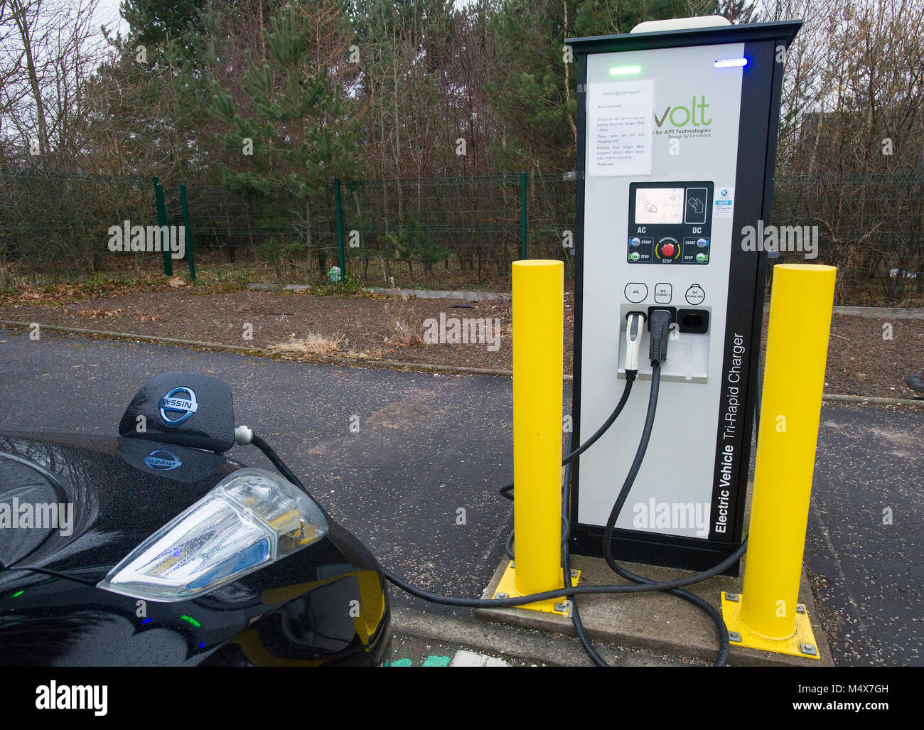 rapid charge nissan leaf