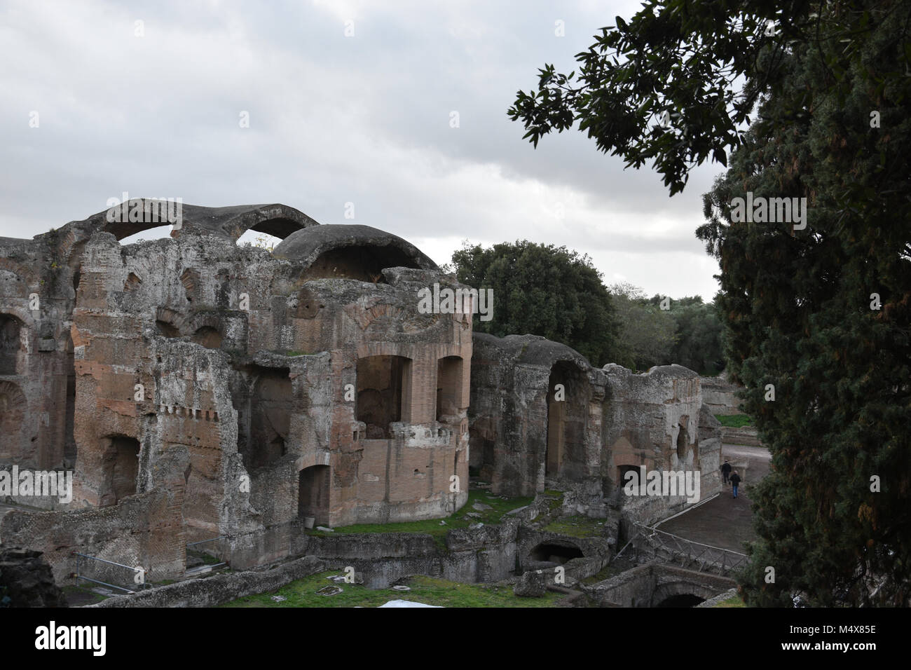 November 26th, 2017. Exterior of Grandi Therme Bath House of Hadrian's ...
