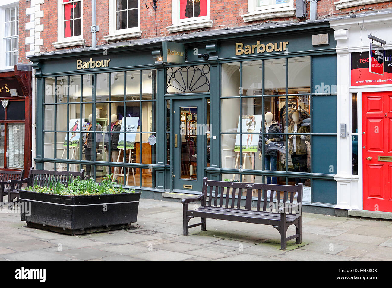 Barbour store hi-res stock photography and images - Alamy