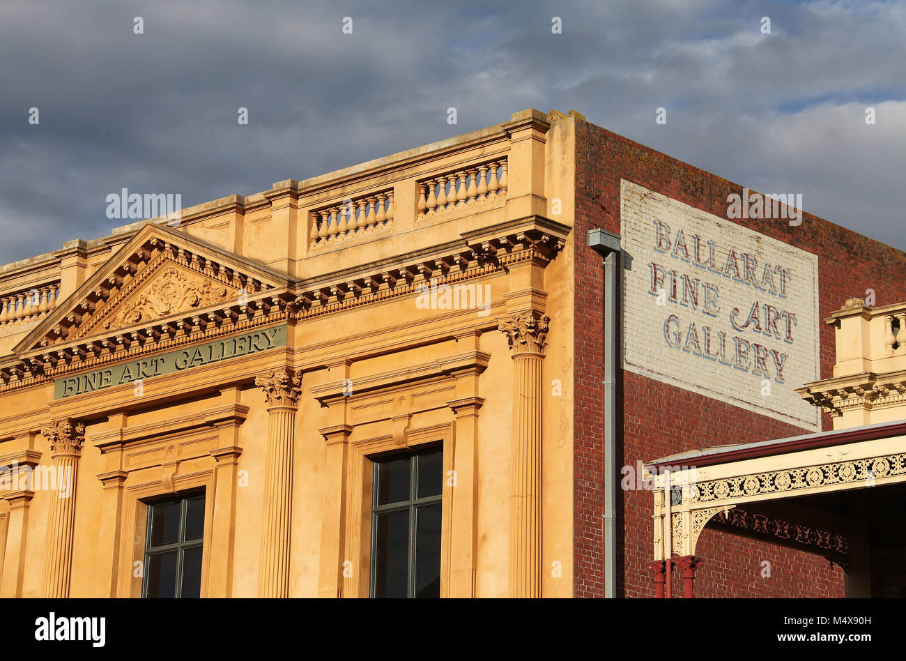 Ballarat Fine Art gallery Stock Photo Alamy