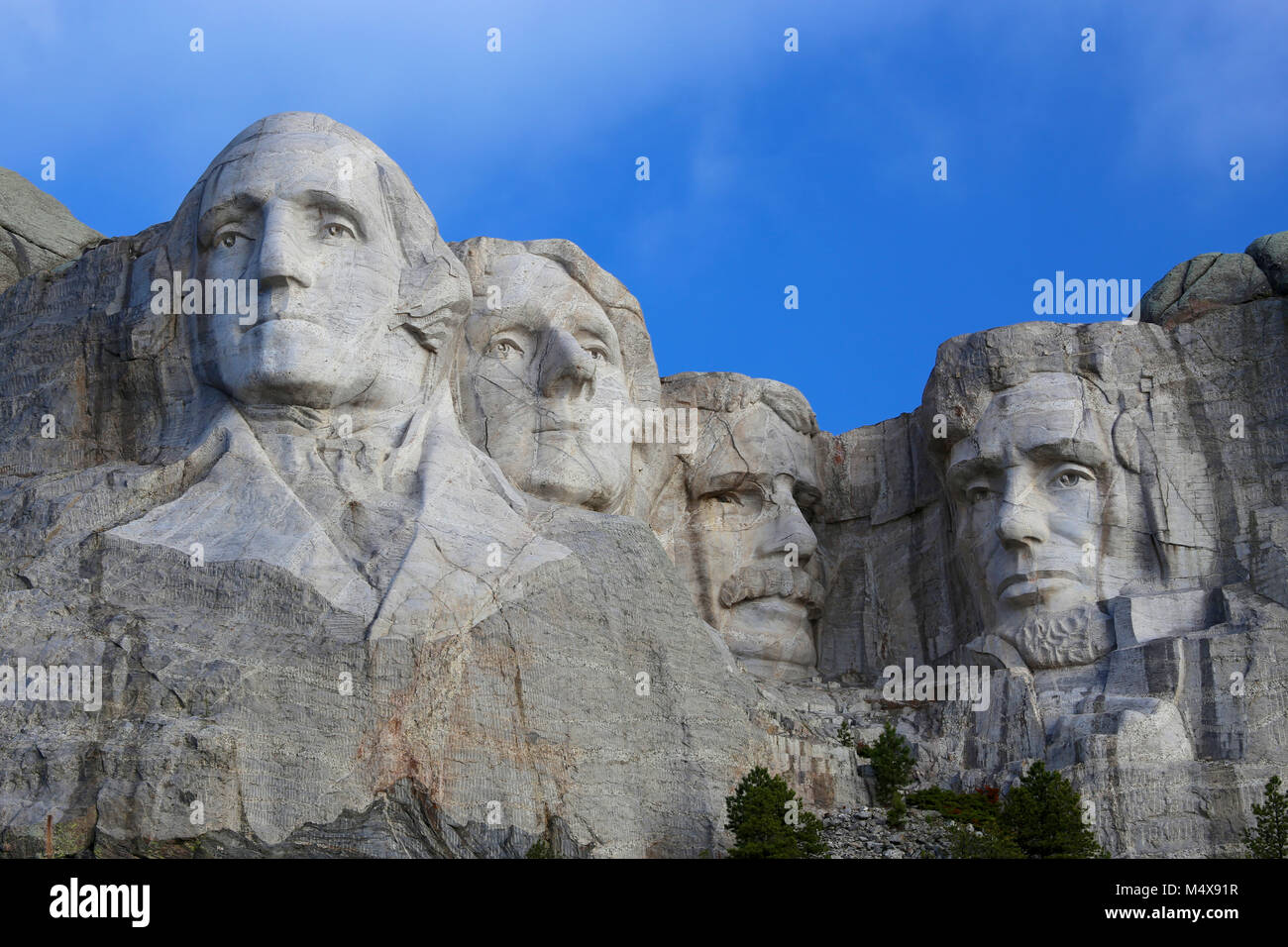 Mount Rushmore National Monument American Presidents Stock Photo