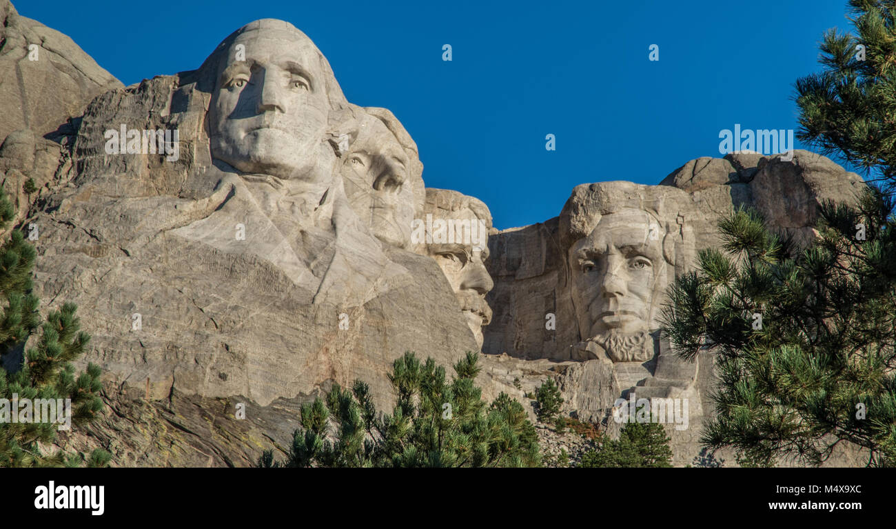 Mount Rushmore near Rapid City in South Dakota Stock Photo Alamy