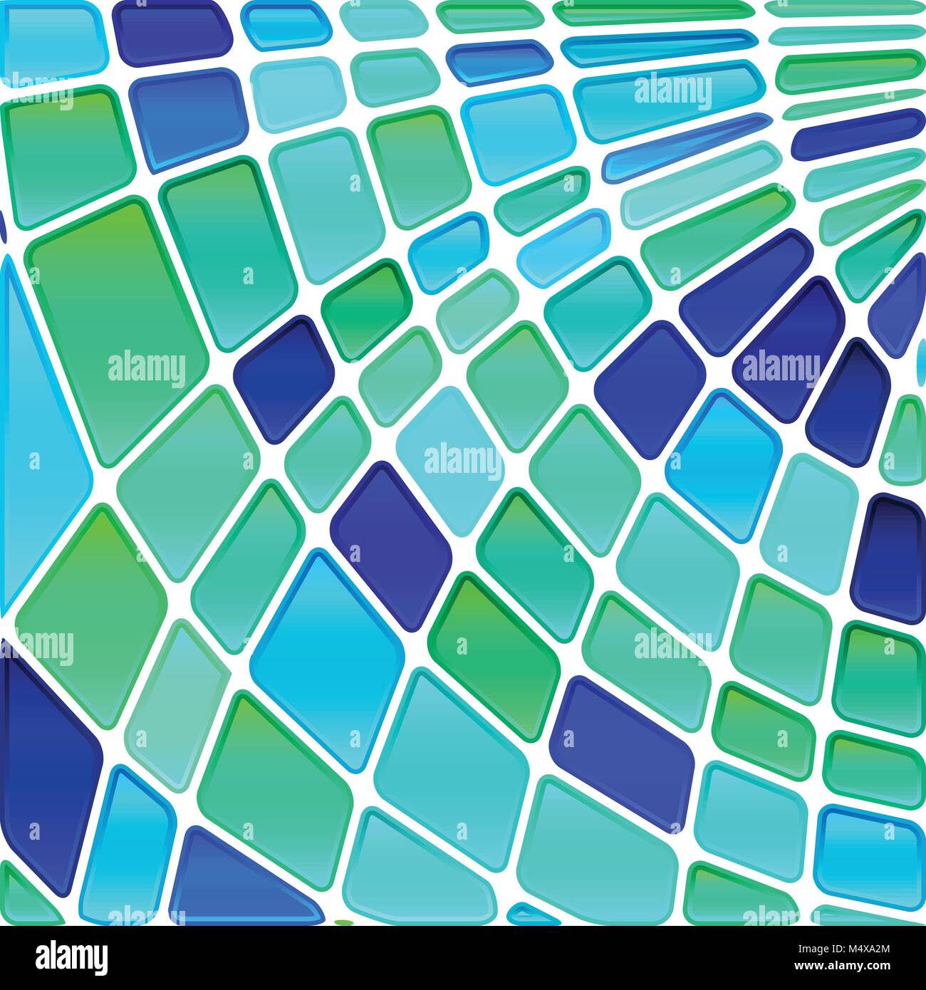 abstract vector stained-glass mosaic background Stock Vector Image ...
