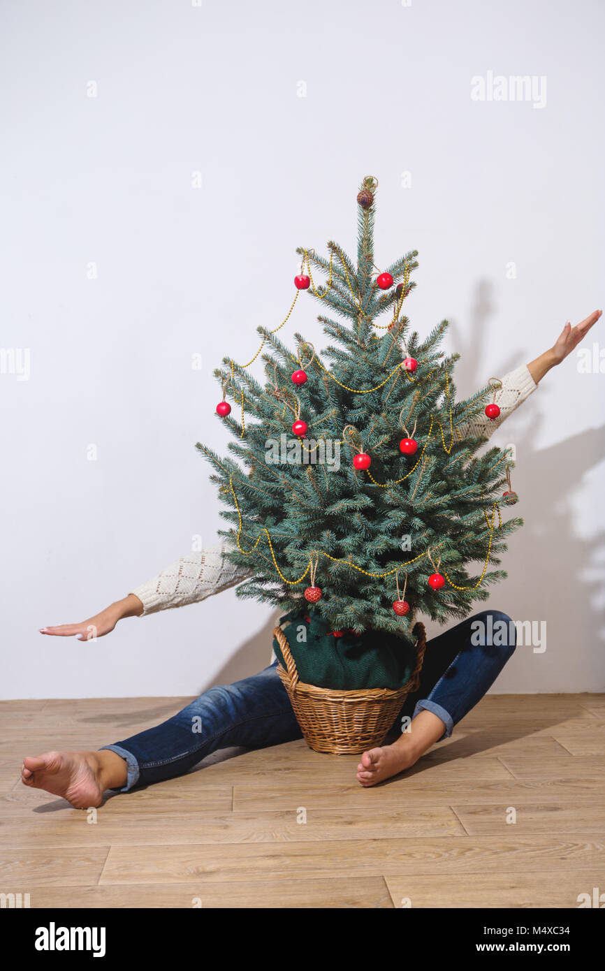 Christmas tree legs hires stock photography and images Alamy