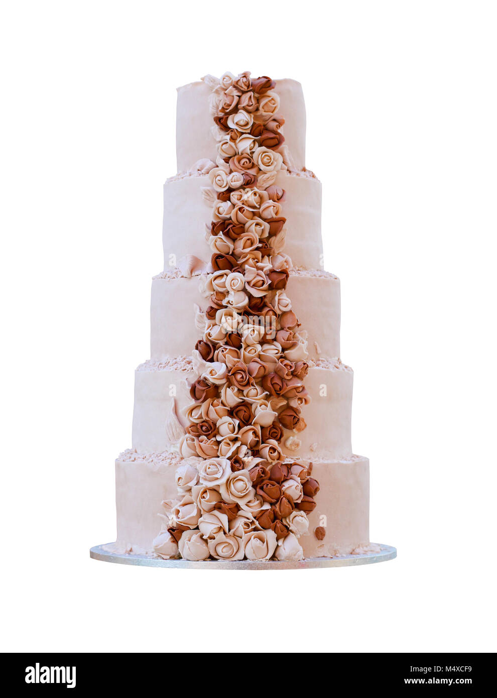 Traditional wedding cake Cut Out Stock Images &amp; Pictures - Alamy