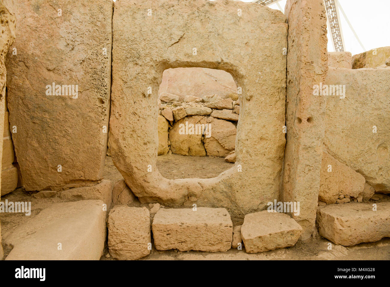 Stone door hagar qim malta hi-res stock photography and images - Alamy