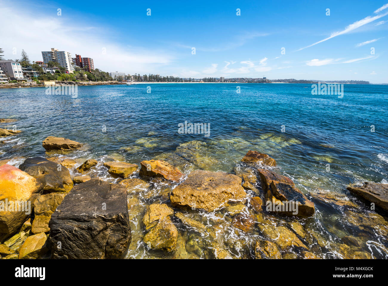 Cabbage Tree Bay on the Walk from Manly to Shelly Beach, Sydney, NSW, Australia Stock Photo Alamy