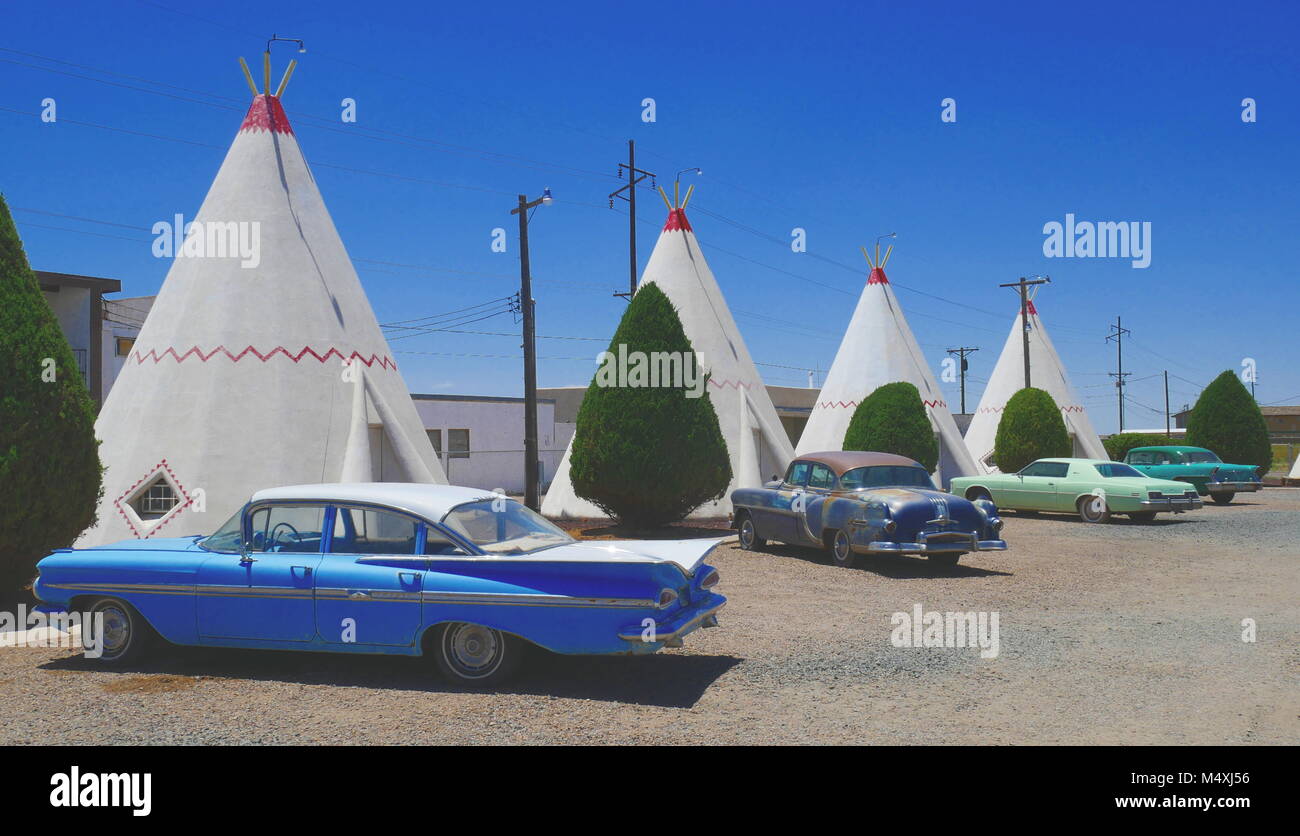 Wigwam Motel,Holbrook,Arizona,Route 66 Stock Photo Alamy