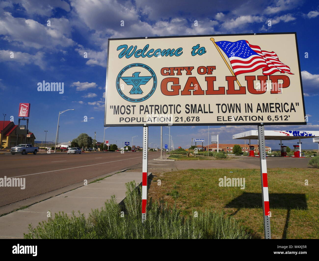 Gallup,New Mexico,Route 66 Stock Photo Alamy