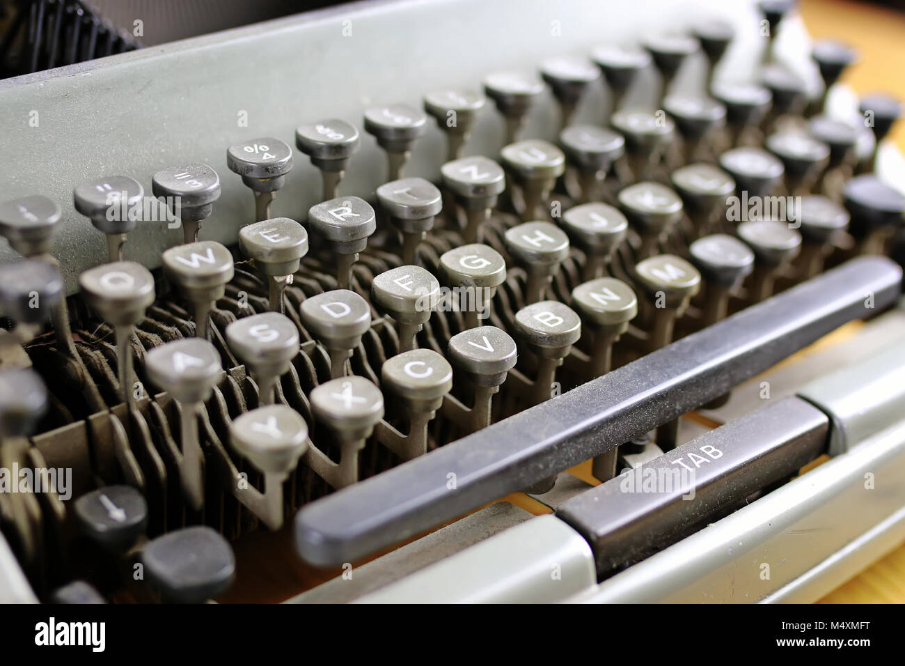 retro typewriter letter Stock Photo Alamy